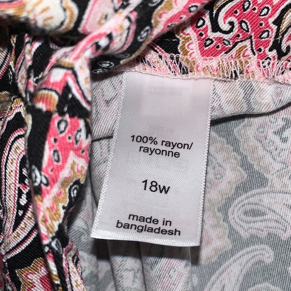 Maurices Paisley Wrap Skirt - Picture 7 of 7